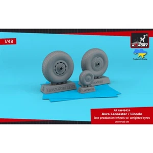 Armory Models AR AW48424 für Plastikmodelle 1:48 Avro Lancaster / Lincoln Wheels - Bild 1 von 6