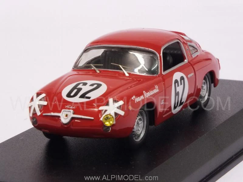 Fiat 750 Abarth 12h Sebring1959 Cussini-Cattini 1:43 BEST 9617 - Immagine 1 di 1