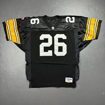 Camiseta deportiva 100 % auténtica Rod Woodson vintage Wilson Steelers Pro Line talla 48 XL Foto 1 de 4