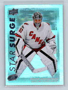 2023-24 Upper Deck Series 1 Star Surge Pyotr Kochetkov #SS-12 Hurricanes