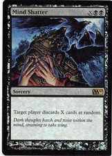 Mind Shatter *FOIL Rare* Magic MtG x1 M10 MP