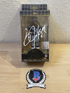 BO JACKSON Signed FUNKO GOLD LEGENDS FIGURE RAIDERS AUTO Beckett Witnessed COA - Picture 1 of 12