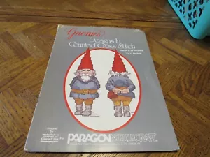 Gnomes Designs in counted cross stitch 1979 gloria and pat - Picture 1 of 4