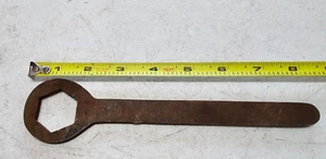 Vintage Hub Cap Wrench Tool Metal Hand Tool 1-3/6" - Picture 1 of 2