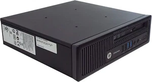 HP 800 G1 USFF Intel i5-4570S 8GB RAM 120GB SSD Win10 Pro - Picture 1 of 3