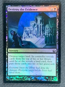 Destroy the Evidence 64/274 Common Return to Ravnica Magic Card MTG 2012 Foil - Imagen 1 de 3