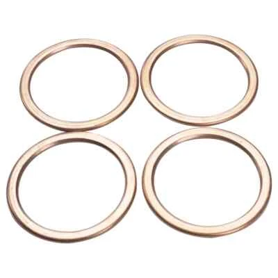 Junta de tubo de escape para Kawasaki Ninja ZX6R 98-12 Ninja ZX6RR 03-06 ZX6R 19-22 Foto 1 de 4