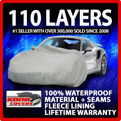 Funda Coche 110 Capas Exterior Impermeable Antiarañazos Transpirable 30 50 60 70 100 Foto 1 de 4