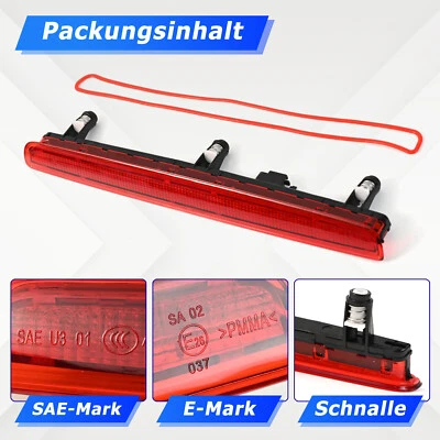 3.Dritte Bremsleuchte Heckklappe Für VW T5 03-15 Multivan Zusatzbremsleuchte - Bild 1 von 4