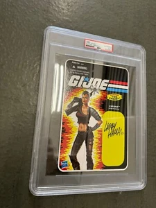 2011 SDCC Hasbro GI Joe Zarana Cold Slither Black Alt Proof Autograph Larry Hama - Picture 1 of 1