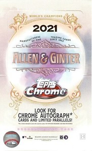 2021 Topps Allen and Ginter Chrome Baseball Complete Your Set (#1-300)