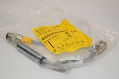 (NEW) TURCK BI3U-M12-RP6X-0.2M-RS 4T M1634102-000 200mA Proximity Sensor   - Image 1 of 4