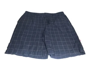 Banana Republic Shorts Mens Plaid Blue Size 38 - Picture 1 of 9