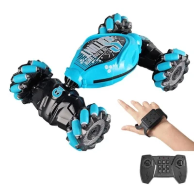 Voiture télécommandée 4 roues motrices avec télécommande 2.4 G,capteur de geste - Photo 1/4