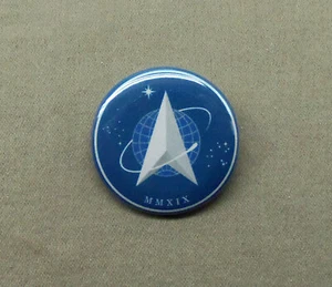 Bottone logo United States Space Force 1,25" USSF USA spilla militare distintivo repro - Foto 1 di 3