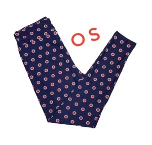 Os LuLaRoe Leggings United Strong Blue Daisies passt 2/8 - Bild 1 von 1