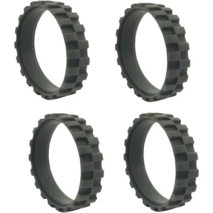 For Irobot Roomba Wheels Series 5/6/7/8/9/I7 S9+ Anti-Slip 4X Vacuum Robot Tires - Picture 1 of 4