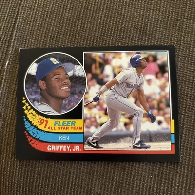 1991 年弗莱尔全明星队肯·格里菲 JR. 插入卡 #7 — 第 1/2 张图片