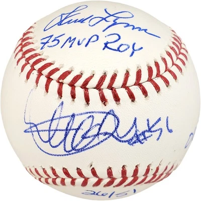 Ichiro Suzuki & Fred Lynn Signed MLB Baseball #/51 IS Holo & PSA/DNA - Image 1 of 4