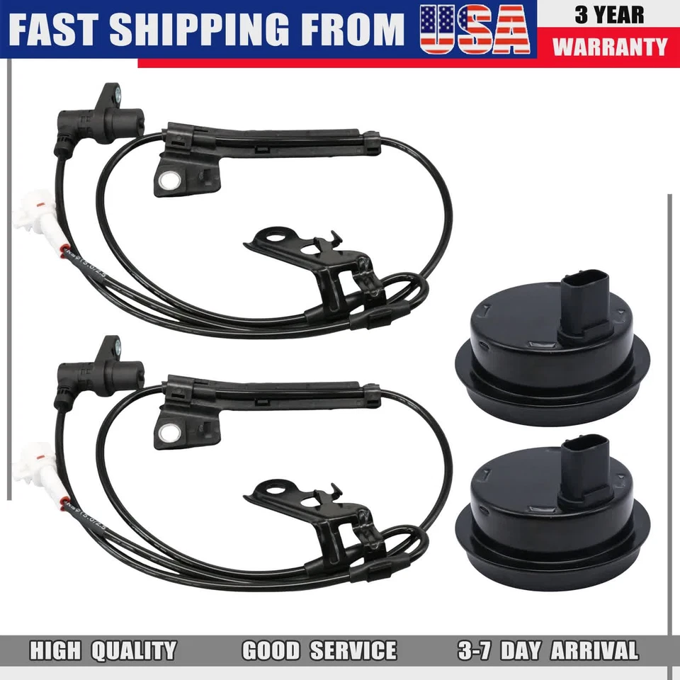 4x Sensor de velocidad de rueda ABS delantero y trasero para 2005 06 07 08 09 2010 Scion tC Foto 1 de 4