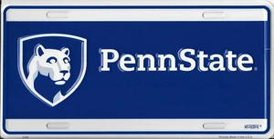 Penn State Nittany Lions Metal License Plate - Picture 1 of 1