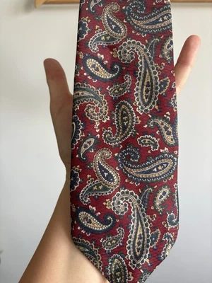 Corbata de cachemira Burlington of Saville Row London Foto 1 de 4