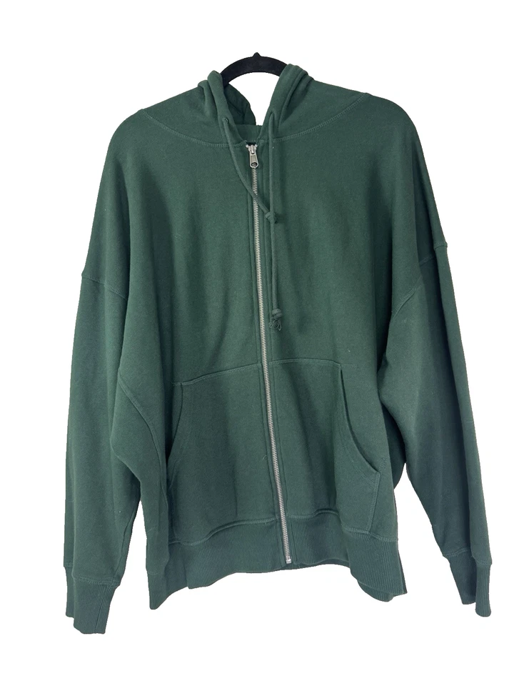 Sudadera con Capucha Aeropostale Unisex Verde Mediana Essentials Grunge Clásica Preppy Abuelo Foto 1 de 4