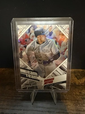 2021 Stadium Club Chrome Derek Jeter Beam Team New York Yankees - Image 1 of 2