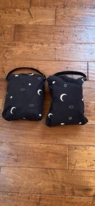 Amazon Basics Portable Blackout Curtains Moon And Stars Black Suction Cup - Picture 1 of 7