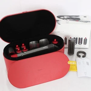 Dyson HS01 Complete Airwrap Styler Red Nickel Hard Brush Used Japan with Box - Picture 1 of 19