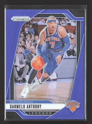 2024-25 Panini Prizm - Leyendas Carmelo Anthony #285 Azul Prizm/199 Foto 1 de 2