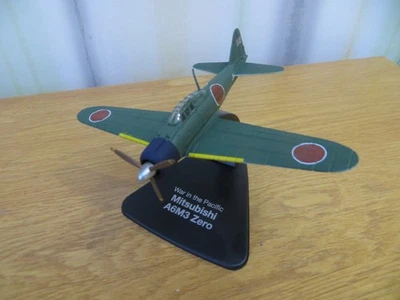 Modelo de avión fundido a presión - Guerra en el Pacífico - Mitsubishi A6M3 Zero - Edición Atlas Foto 1 de 4