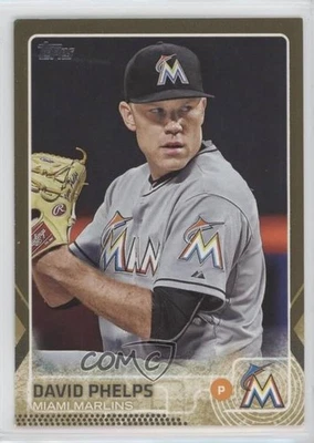 2015 Topps Update Gold /2015 David Phelps #US30 - Image 1 of 2