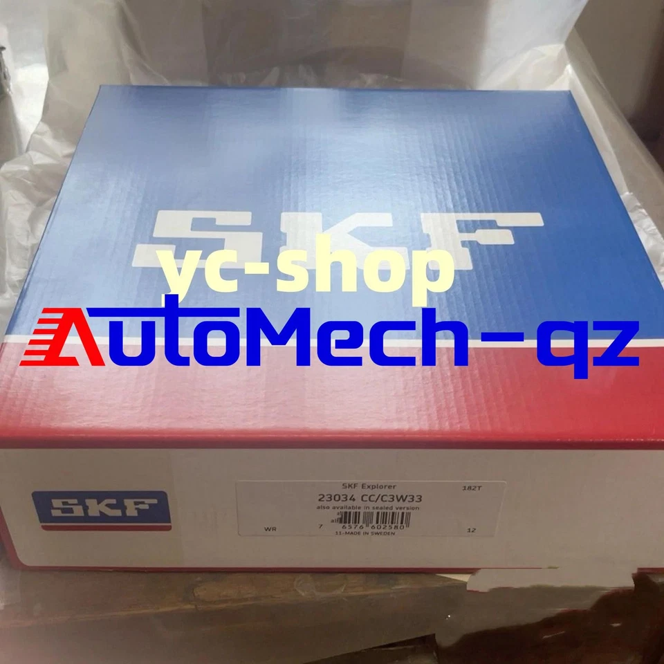 New SKF 23034CC/C3W33 spherical roller bearing Fast Shipping via FedEx or DHL - Image 1 of 3