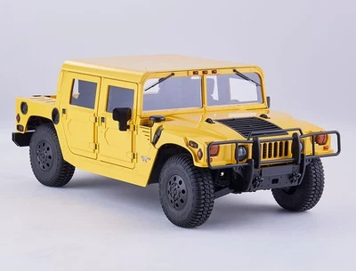 FMS 1/12 Hummer H1 Alpha Highly Detailed ARTR (no Batt) RC Car - Yellow - Image 1 of 4