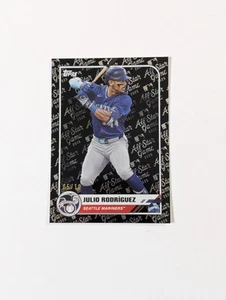 2025 Topps All-Star Game Julio Rodriguez All-Star Game Foil Pink /250 - Bild 1 von 11