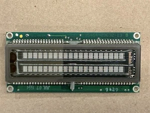 IEE 05464ASSY35398-43 DISPLAY DOT MATRIX 2 X 20 VF FLUORESCENT DISPLAY - Picture 1 of 2