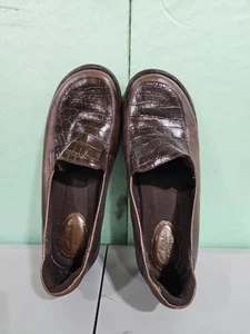 Scarpe comode mocassino Clarks Collection donna pelle marrone taglia 7 M - Foto 1 di 10