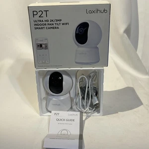 Laxihub P2 Smart Indoor Wi-Fi Security Camera HD 2k/3MP indoor smart Camera - Picture 1 of 12