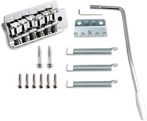 Metallor 6 String Guitar Tremolo Bridge with Whammy Bar for Fender Strat Squier - Picture 1 of 4