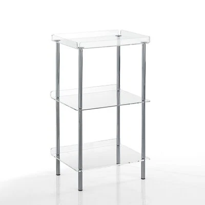 SCAFFALE GALAX RIPIANI IN ACRILICO TRASPARENTE ORESTELUCHETTA - Immagine 1 di 4