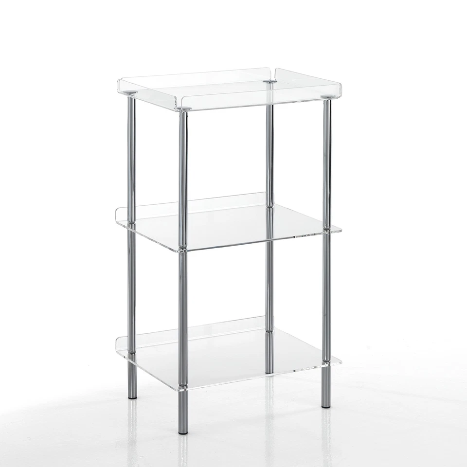 SCAFFALE GALAX RIPIANI IN ACRILICO TRASPARENTE ORESTELUCHETTA - Immagine 1 di 4