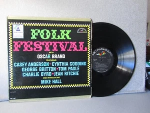 VARIOUS ARTISTS Vinyl lp...FOLK FESTIVAL...ABC-PARAMOUNT...VG/VG...'62 - Foto 1 di 2