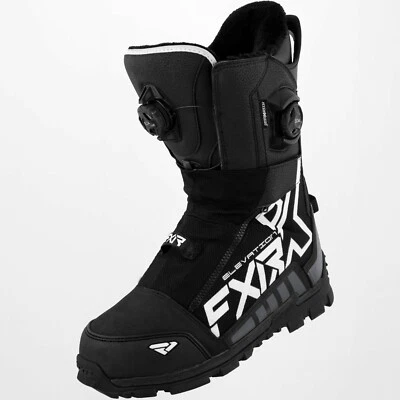 OFERTA - BOTAS DE MOTO DE NIEVE FXR ELEVATION DUAL BOA, NEGRAS, PARA HOMBRE TALLA 12 / EURO 46 Foto 1 de 4