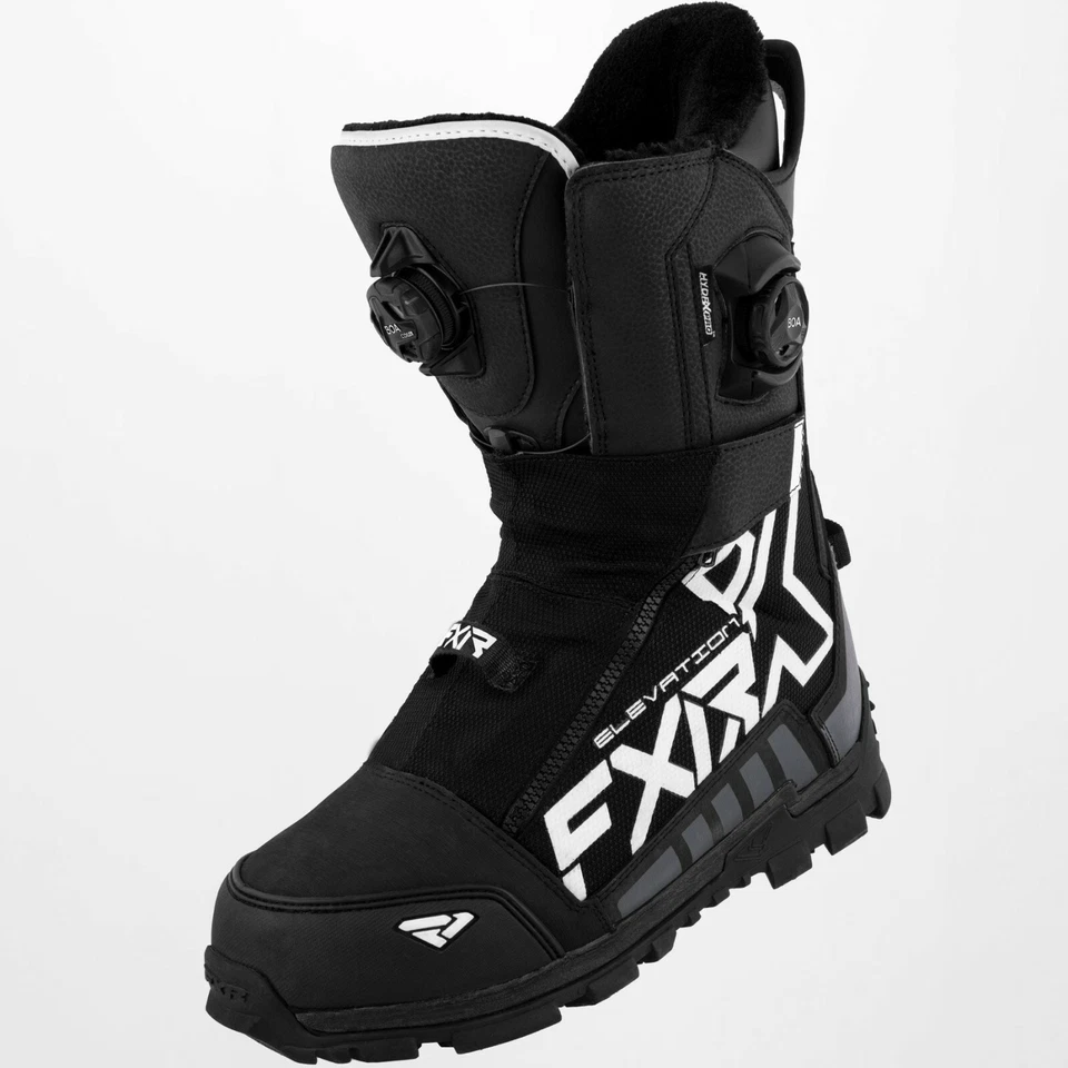 OFERTA - BOTAS DE MOTO DE NIEVE FXR ELEVATION DUAL BOA, NEGRAS, PARA HOMBRE TALLA 12 / EURO 46 Foto 1 de 4