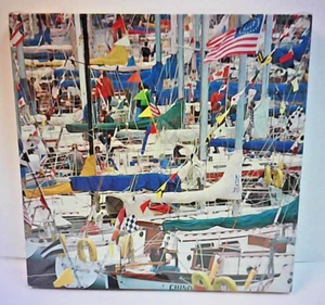 APC Vintage Sail boats Jigsaw Puzzle - 551 Pieces - Lost at Sea - 1981 NIB - Afbeelding 1 van 3