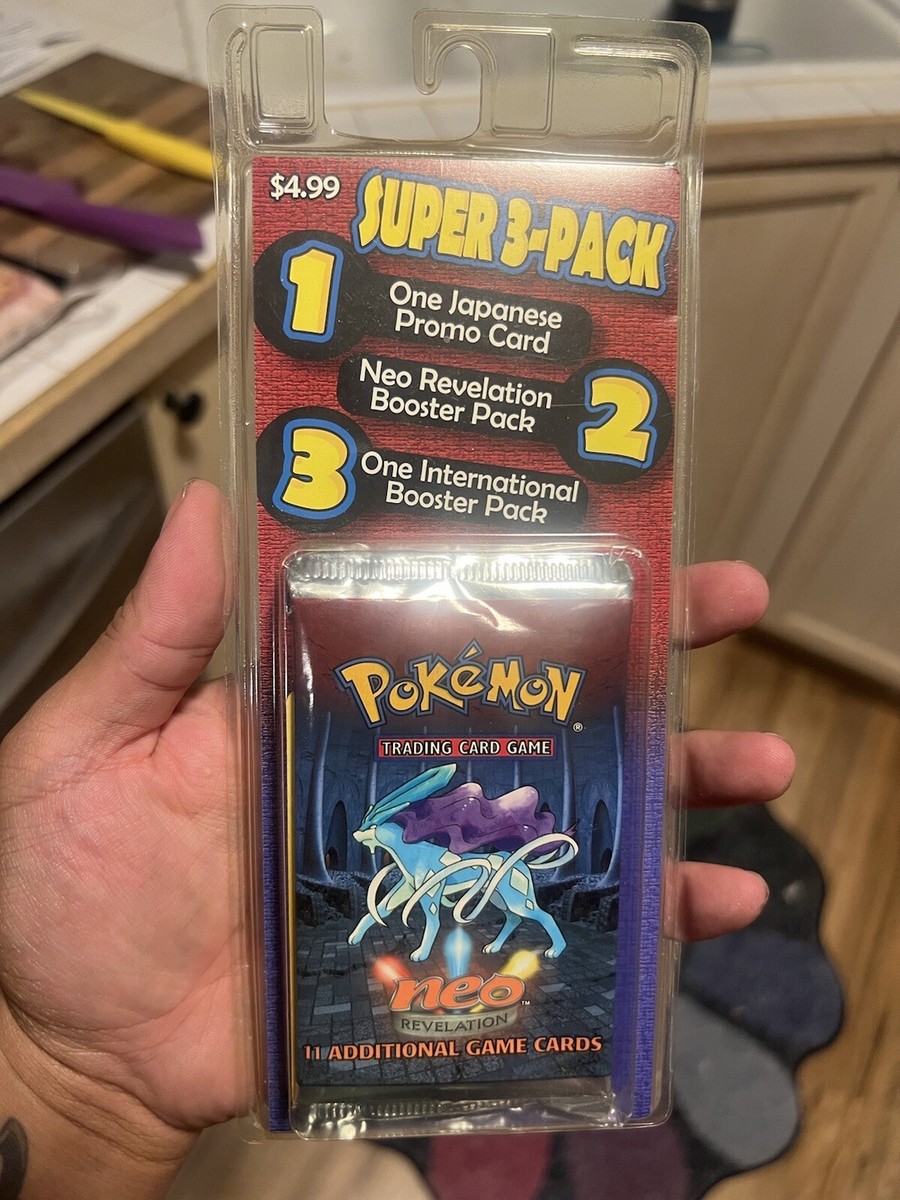 Pokémon TCG Neo Revelation Sealed Collectible Card Game Pokémon TCG Neo Revelation Sealed Collectible Card Game