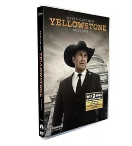 NEW Yellowstone Season-5 part 1, 8 episodes (5 DVD,4-Disc Set) - Foto 1 di 2