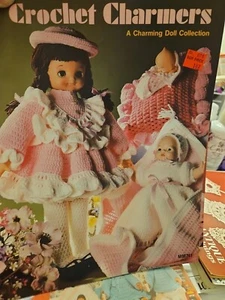 Crochet Charmers Doll Clothes Pattern Booklet MM741 - Picture 1 of 2