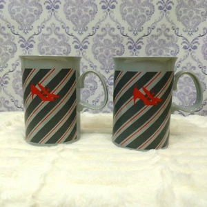 Vintage 80s Mugs Hot Stuff Clive Glover Dunoon Ceramics Porcelain Set Of 2 - Bild 1 von 12